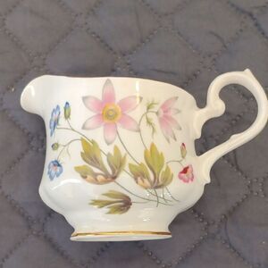 Richmond England Bone China Wild Anemone Creamer